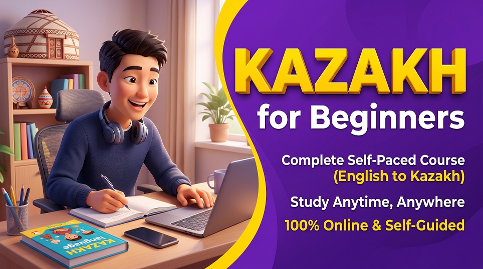 Kazakh language for Beginners